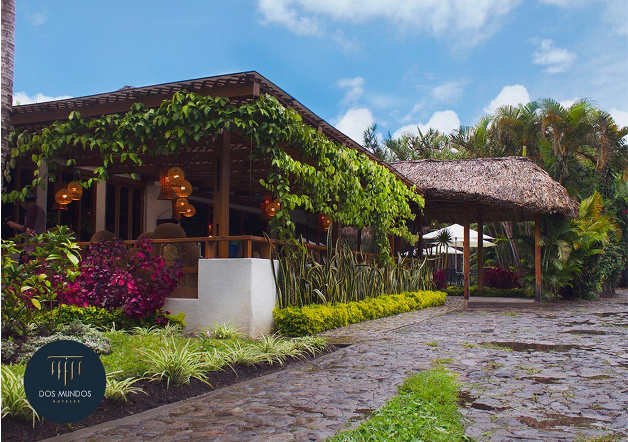 Hotel Dos Mundos Panajachel Exterior foto